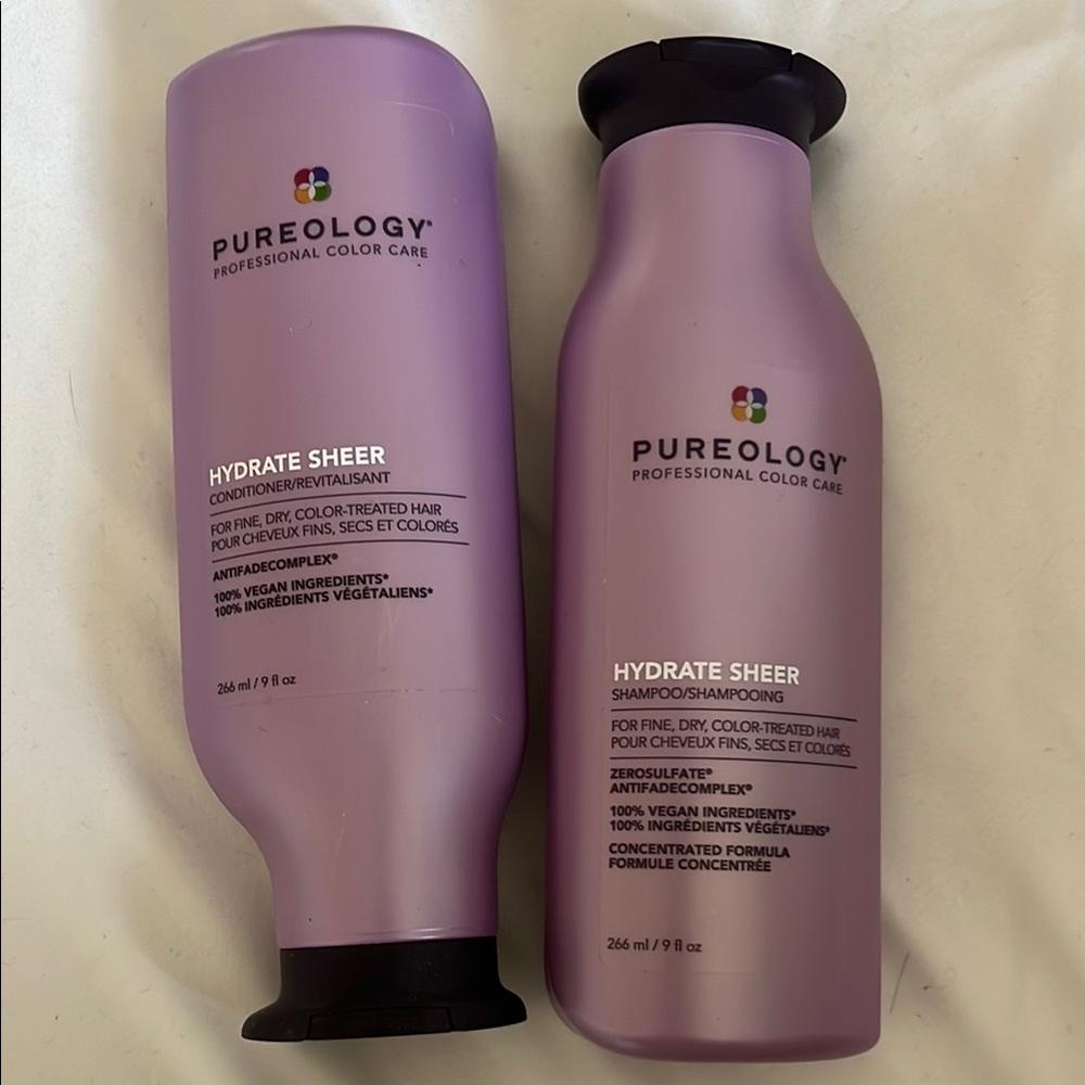 Pureology Hydrate Sheer Shampoo and Conditioner Set